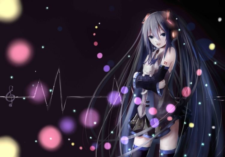 Fonds d'cran Manga Vocalods Wallpaper N377420