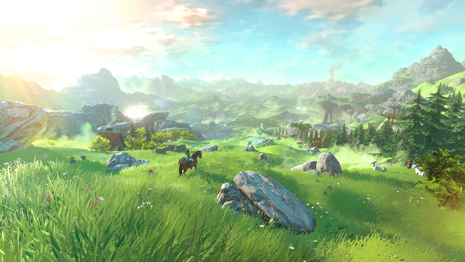 Fonds d'cran Jeux Vido The Legend of Zelda : Breath of the Wild The Legend of Zelda Wii U