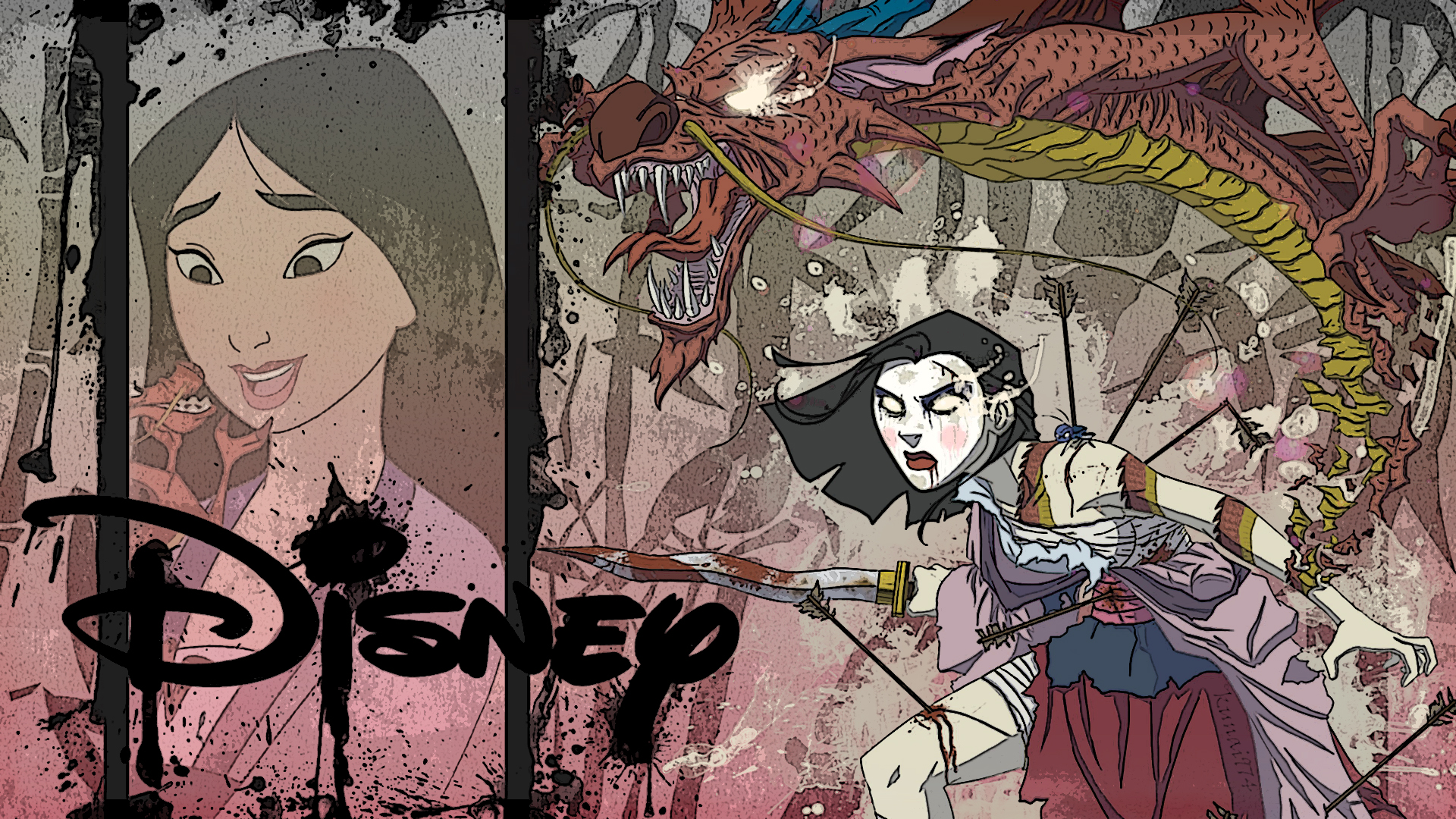 Wallpapers Cartoons Mulan 