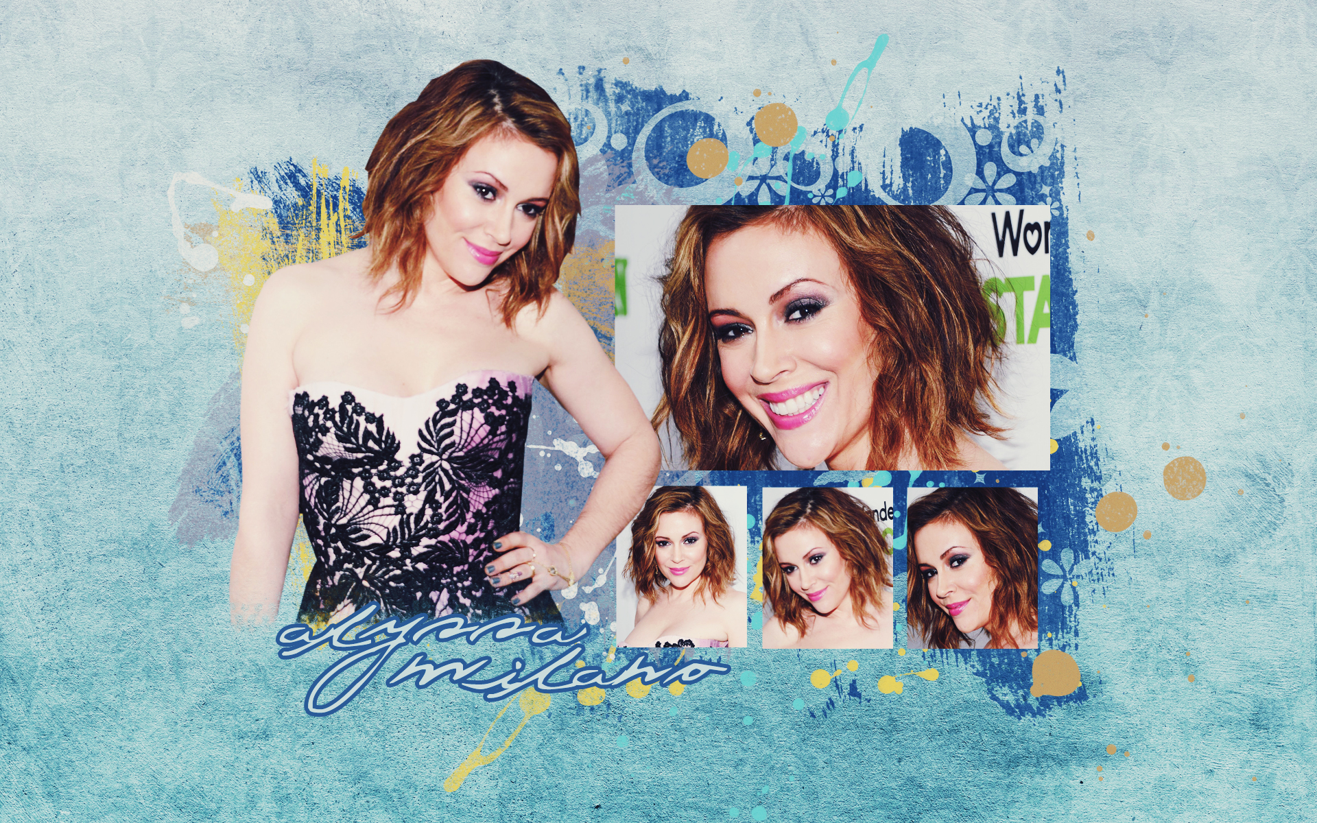 Fonds d'cran Clbrits Femme Alyssa Milano 