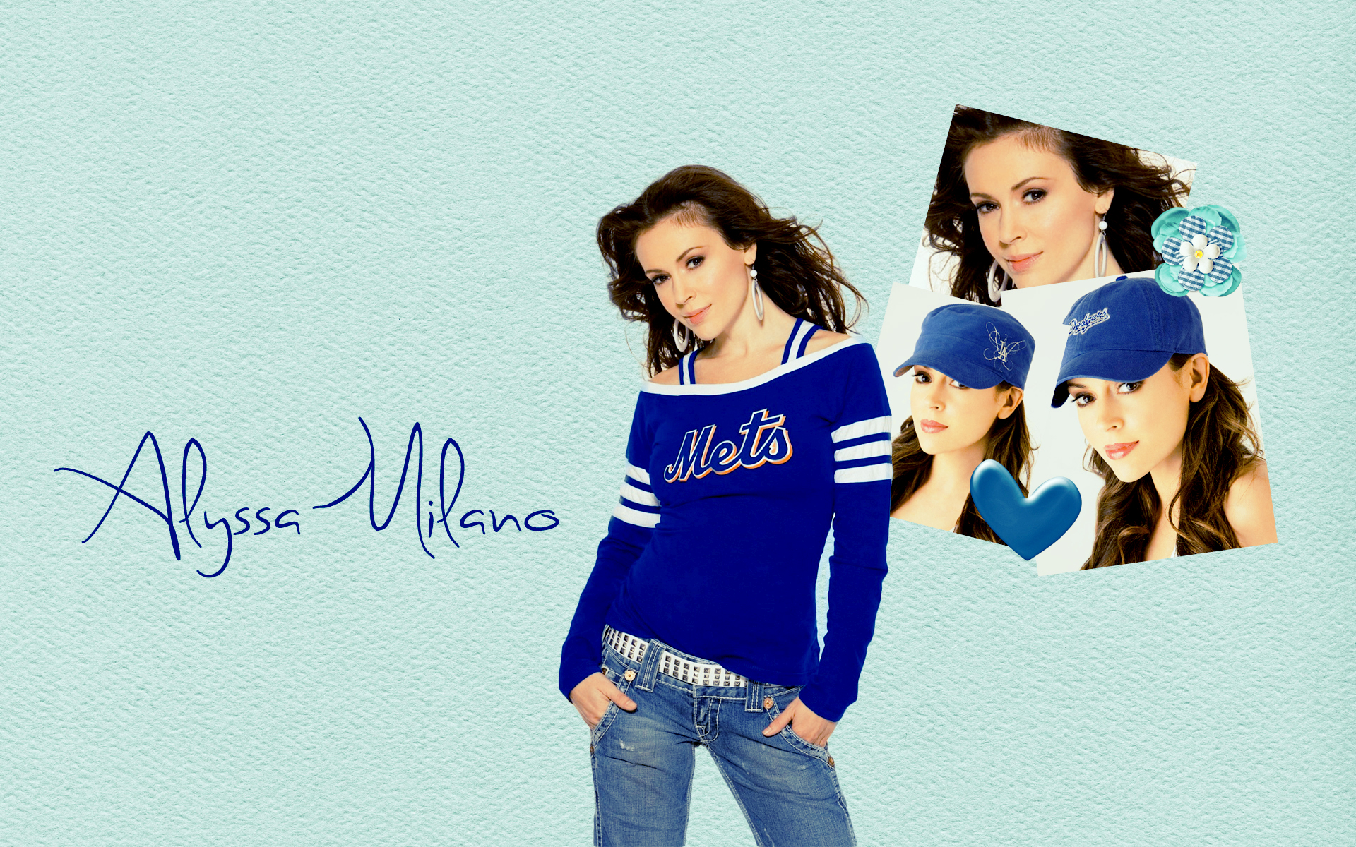 Fonds d'cran Clbrits Femme Alyssa Milano 