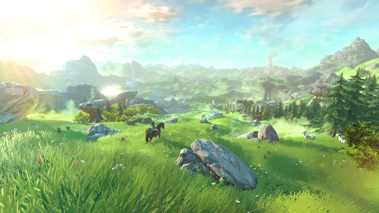 Fonds d'cran Jeux Vido The Legend of Zelda : Breath of the Wild The Legend of Zelda Wii U