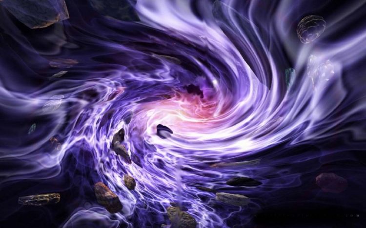 Wallpapers Digital Art Space - Universe Black hole