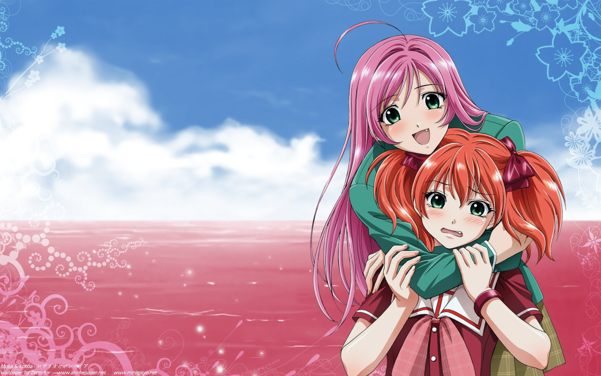 Wallpapers Manga Rosario + Vampire 