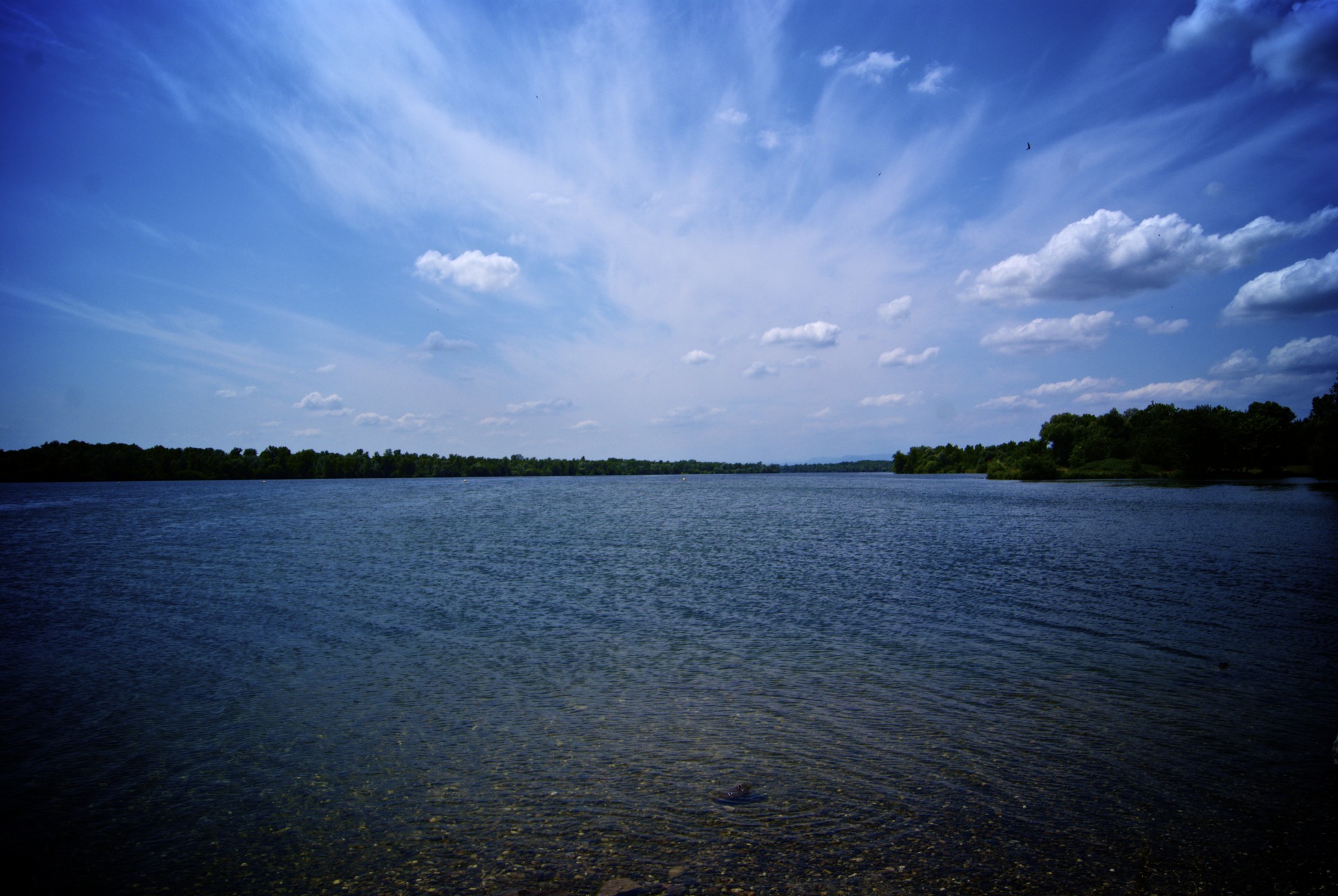 Fonds d'cran Nature Fleuves - Rivires - Torrents Le Rhin