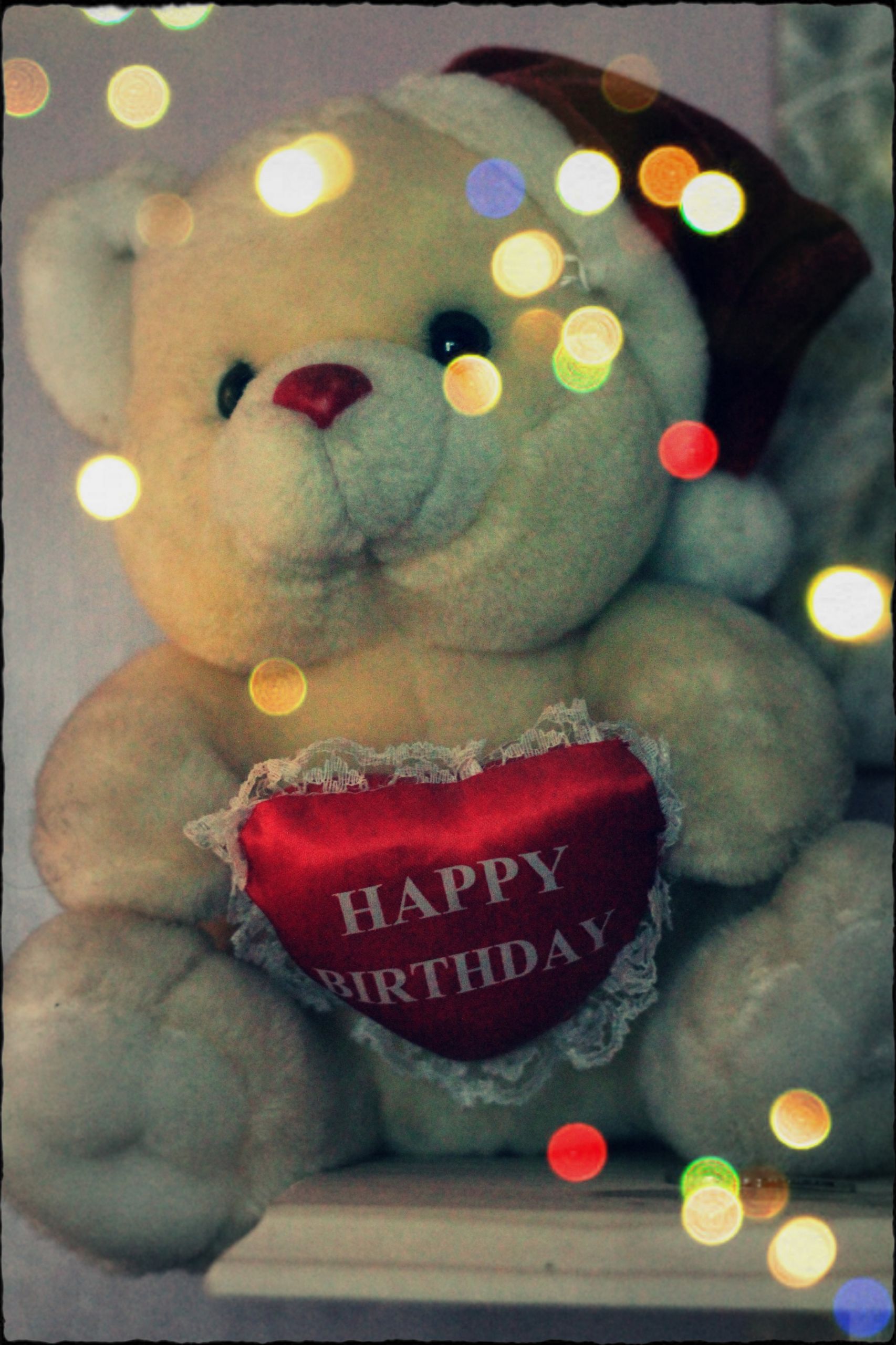 Wallpapers Objects Cuddly peluche happy birthday