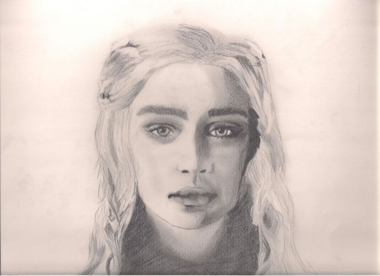 Wallpapers Art - Pencil Movies - TV Soaps Daenerys targaryen