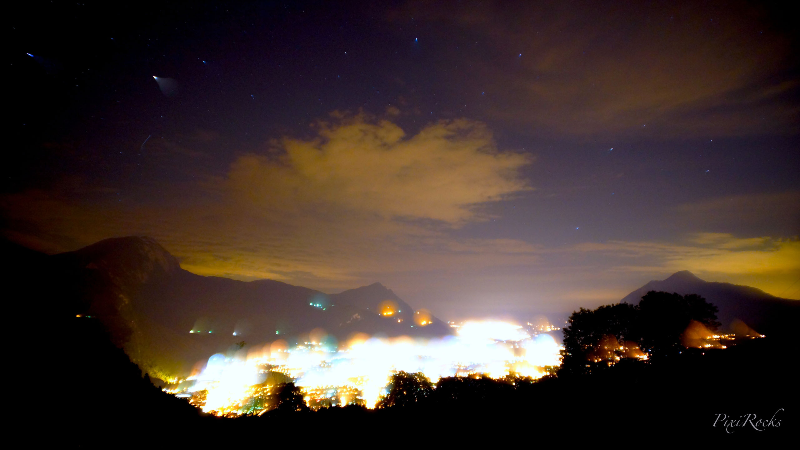 Fonds d'cran Nature Paysages City lights