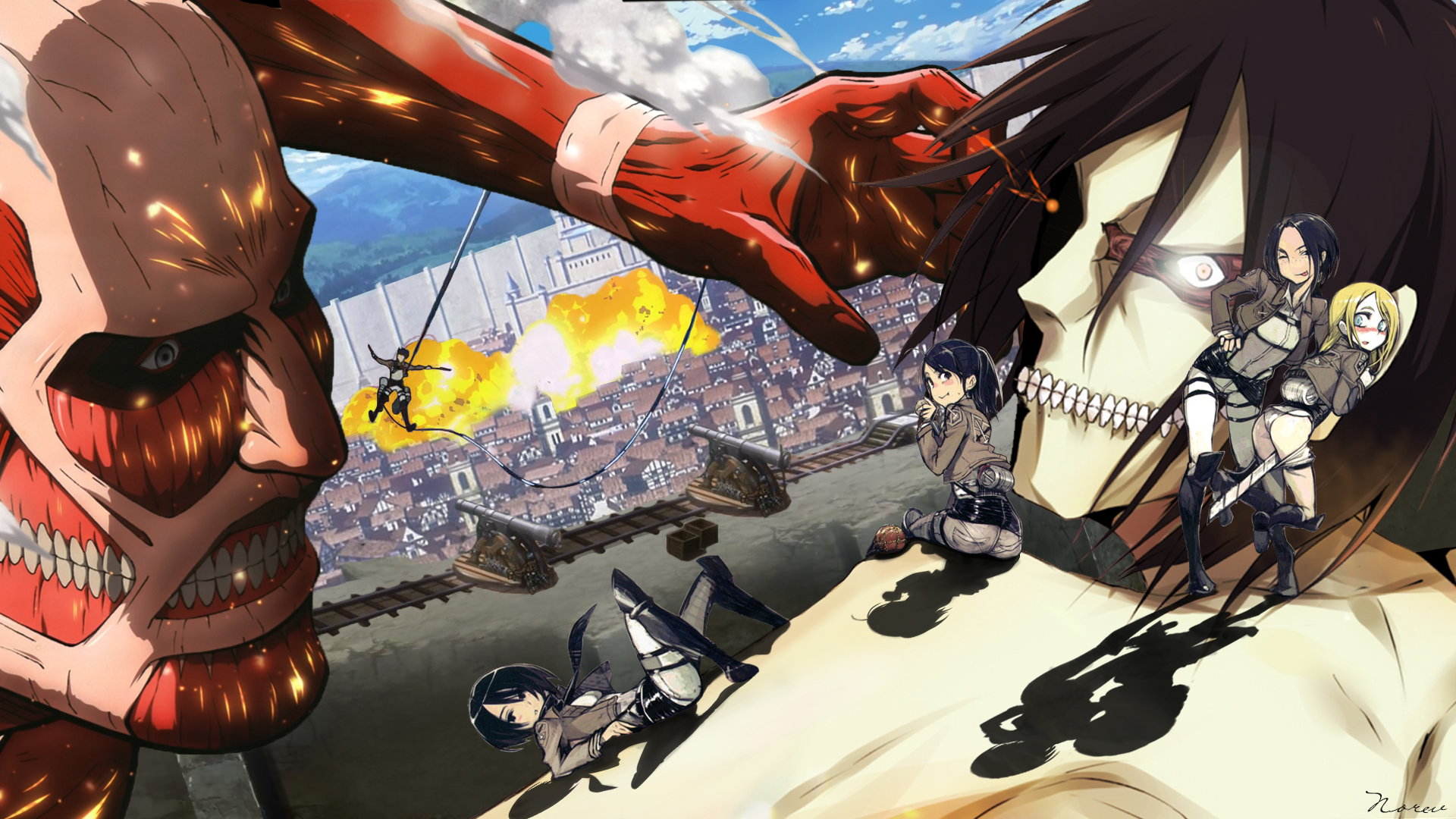 Wallpapers Manga Shingeki No Kyoujin Shingeki No Kyoujin