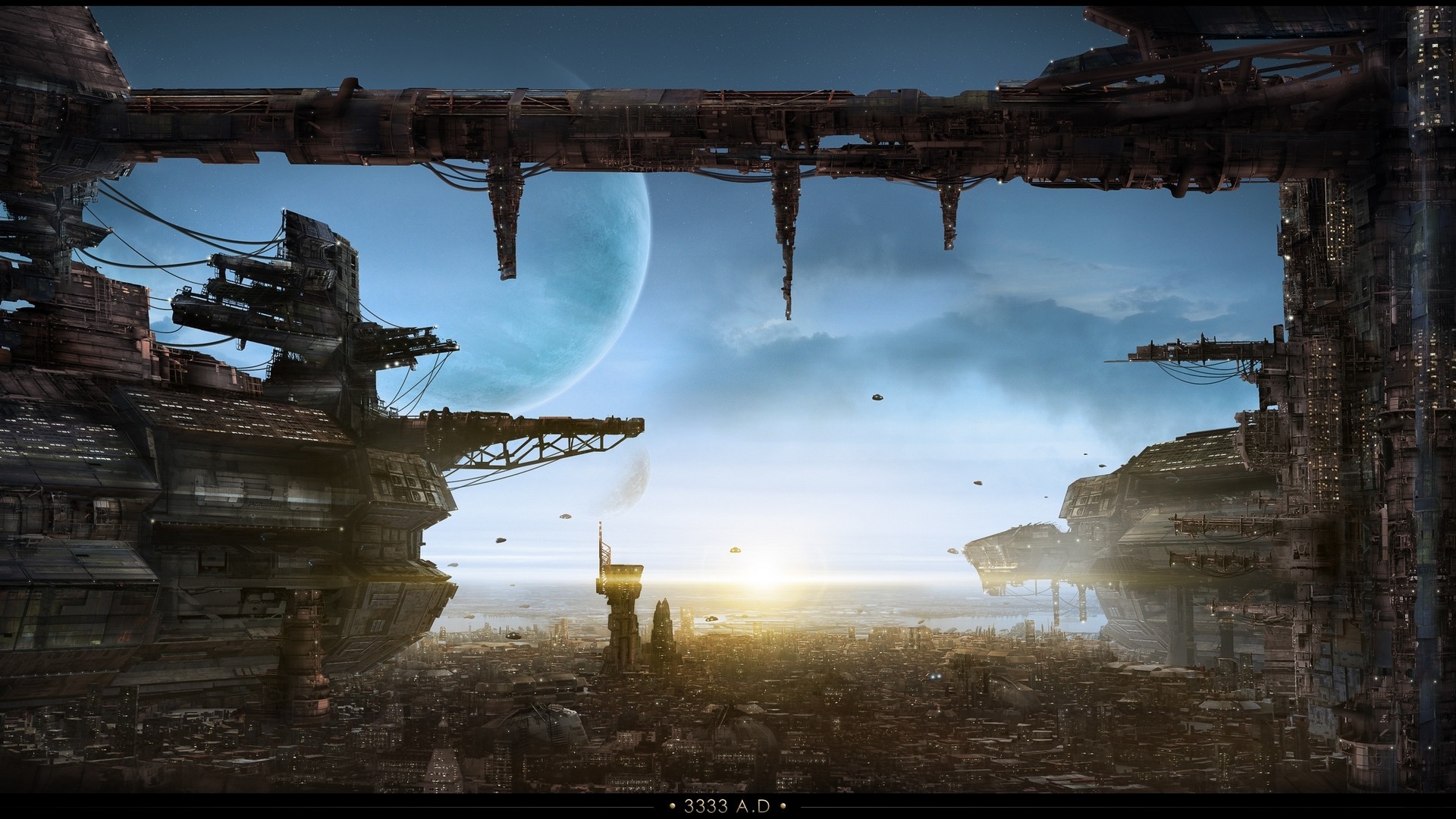 Wallpapers Fantasy and Science Fiction Future cities 