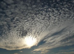  Nature Des nuages en écaille, ce nest ps couant et c'est très beau.