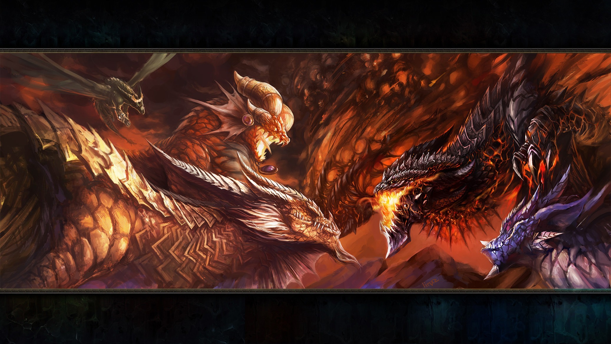 Wallpapers Fantasy and Science Fiction Creatures : Dragons 