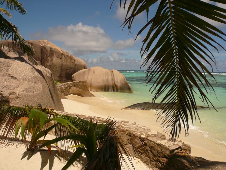 Fonds d'cran Nature Iles Paradisiaques La Digue (Seychelles)