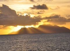  Nature Couch de soleil aux Seychelles