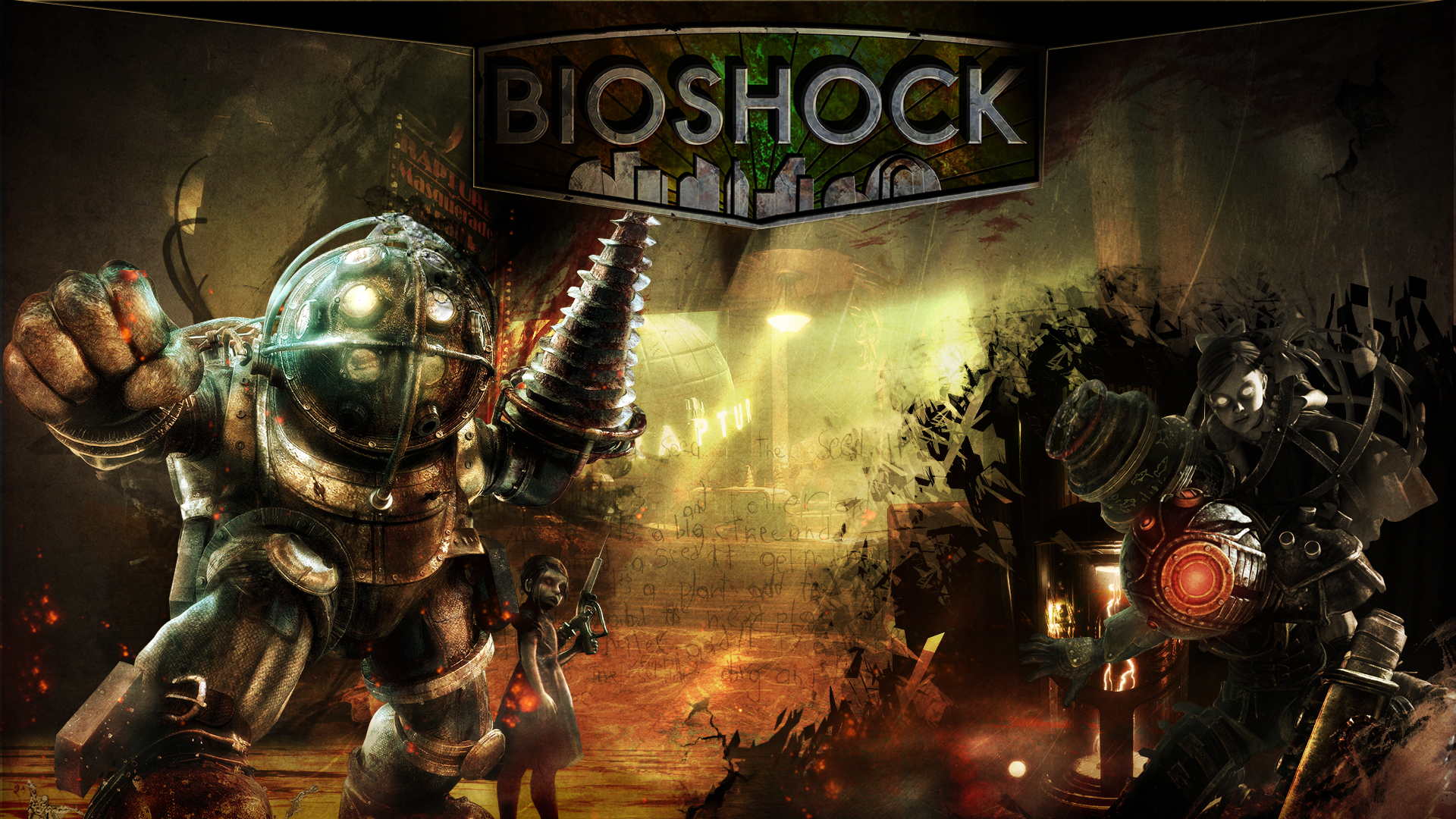 Fonds d'cran Jeux Vido BioShock 1 et 2 Bioshock 