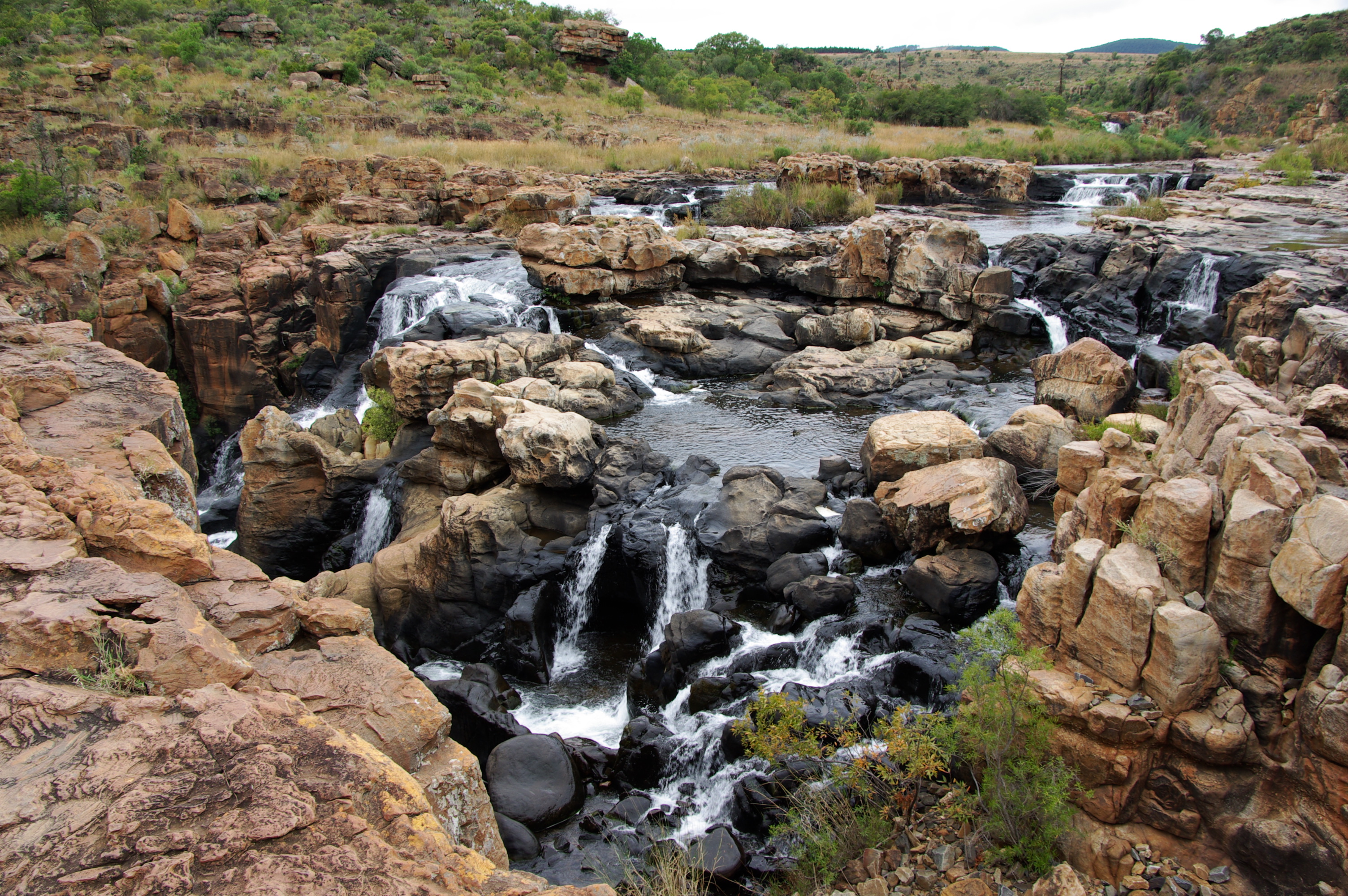 Wallpapers Trips : Africa South Africa  Les Marmites du diable,Blyde River Canyon, Afrique du Sud