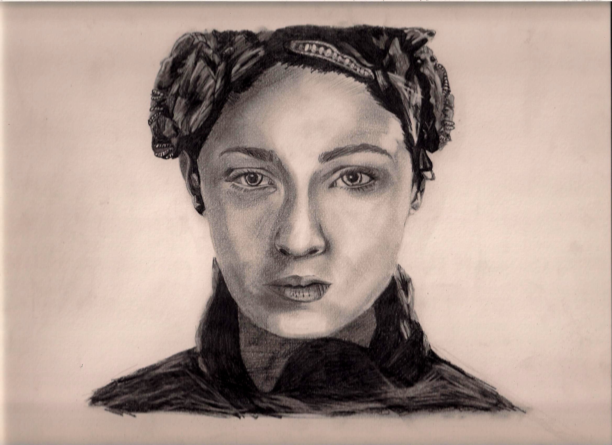 Wallpapers Art - Pencil Portraits Sansa STARK