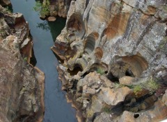  Voyages : Afrique  Les Marmites du diable,Blyde River Canyon, Afrique du Sud