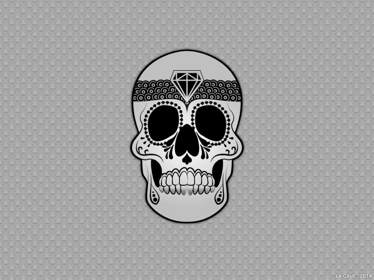 Fonds d'cran Art - Numrique Graphisme Mexico Skull