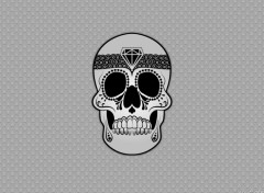  Art - Numrique Mexico Skull