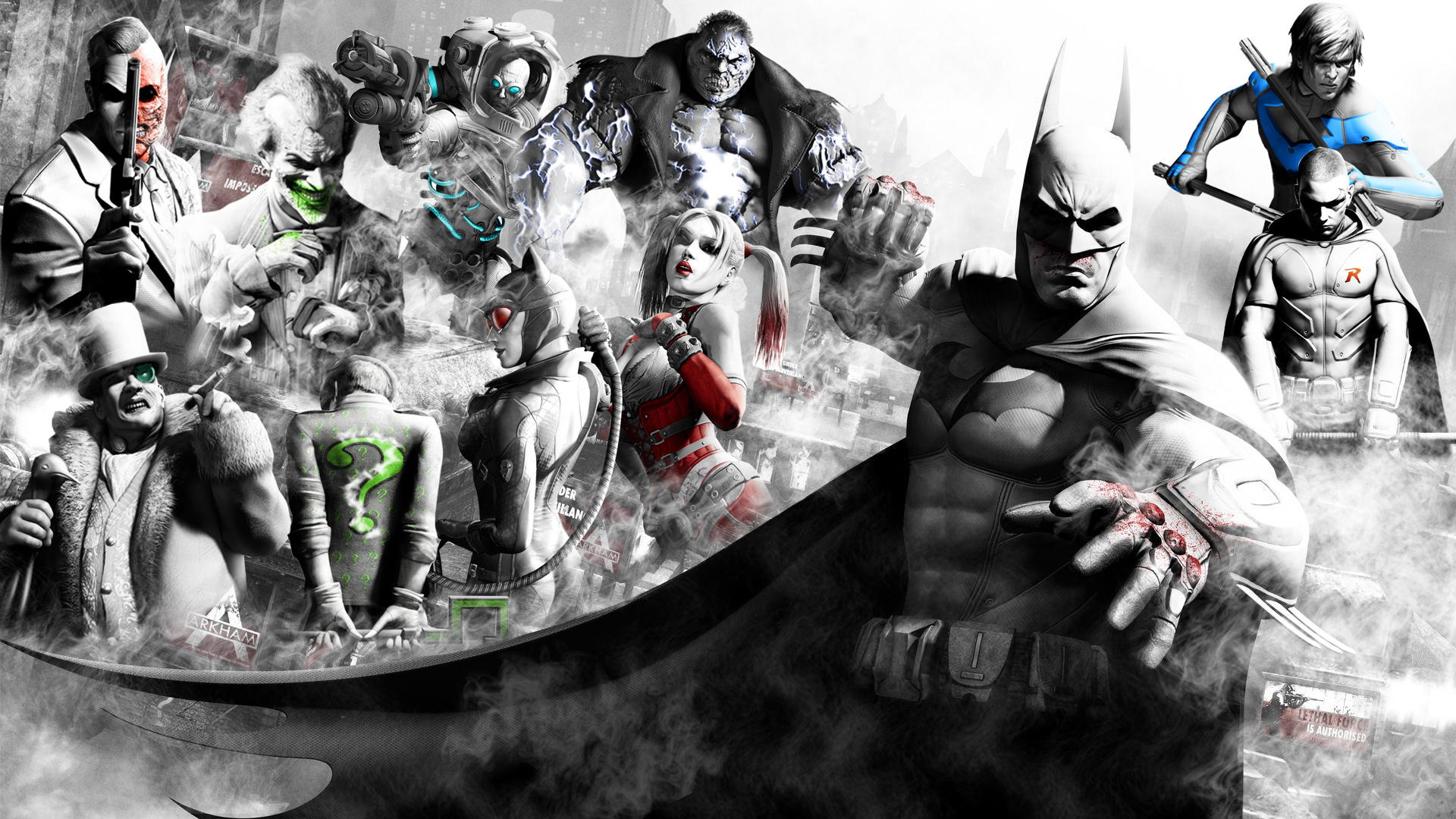 Fonds d'cran Jeux Vido Batman Arkham City Arkham City Wallpaper