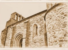  Constructions et architecture LOZERE église du XII ème