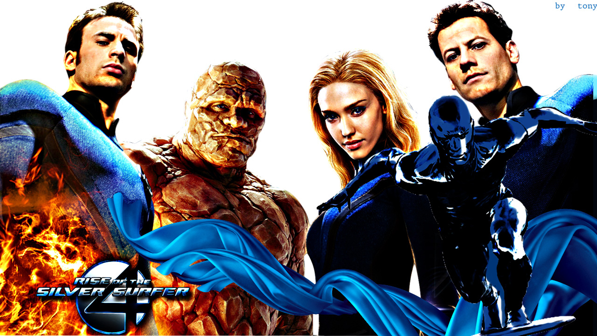 Wallpapers Movies The Fantastic Four : Rise of the Silver Surfer 