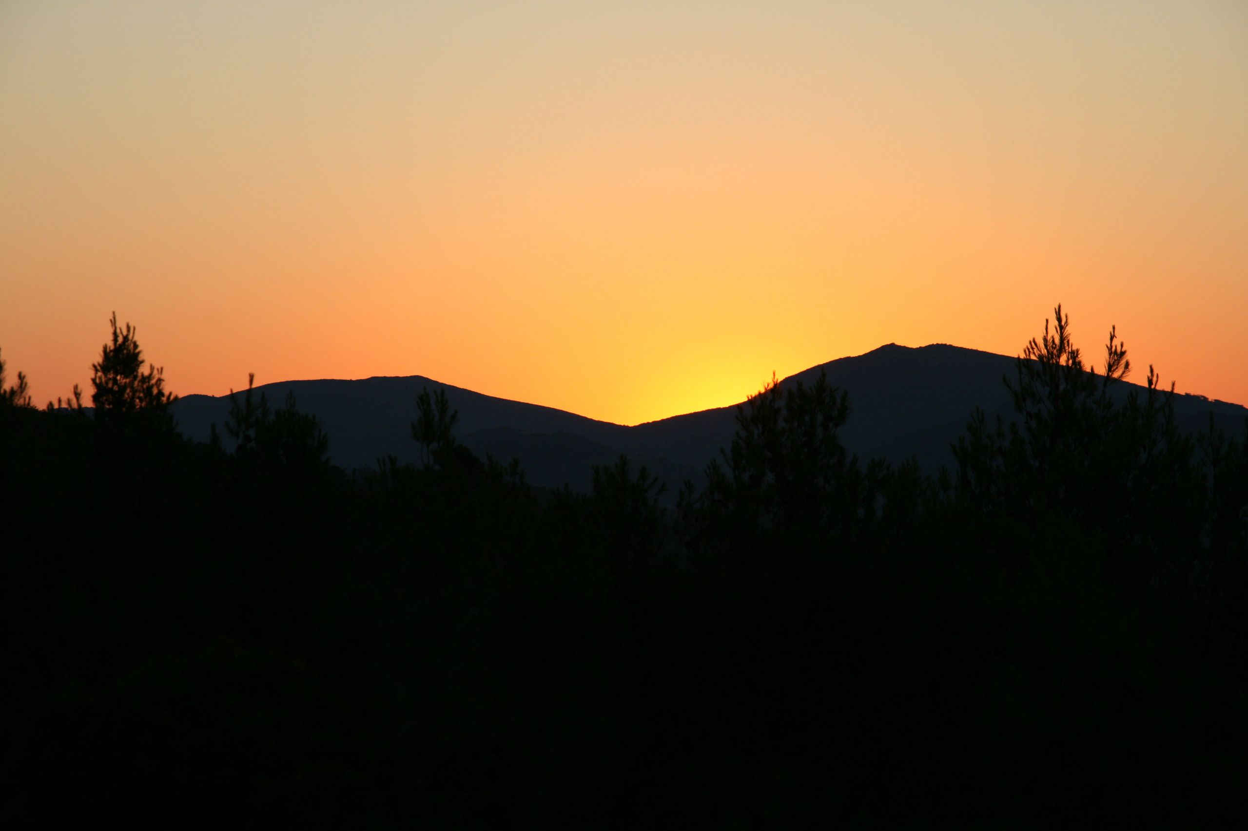 Wallpapers Nature Sunsets and sunrises Languedoc Rousillon - Hrault