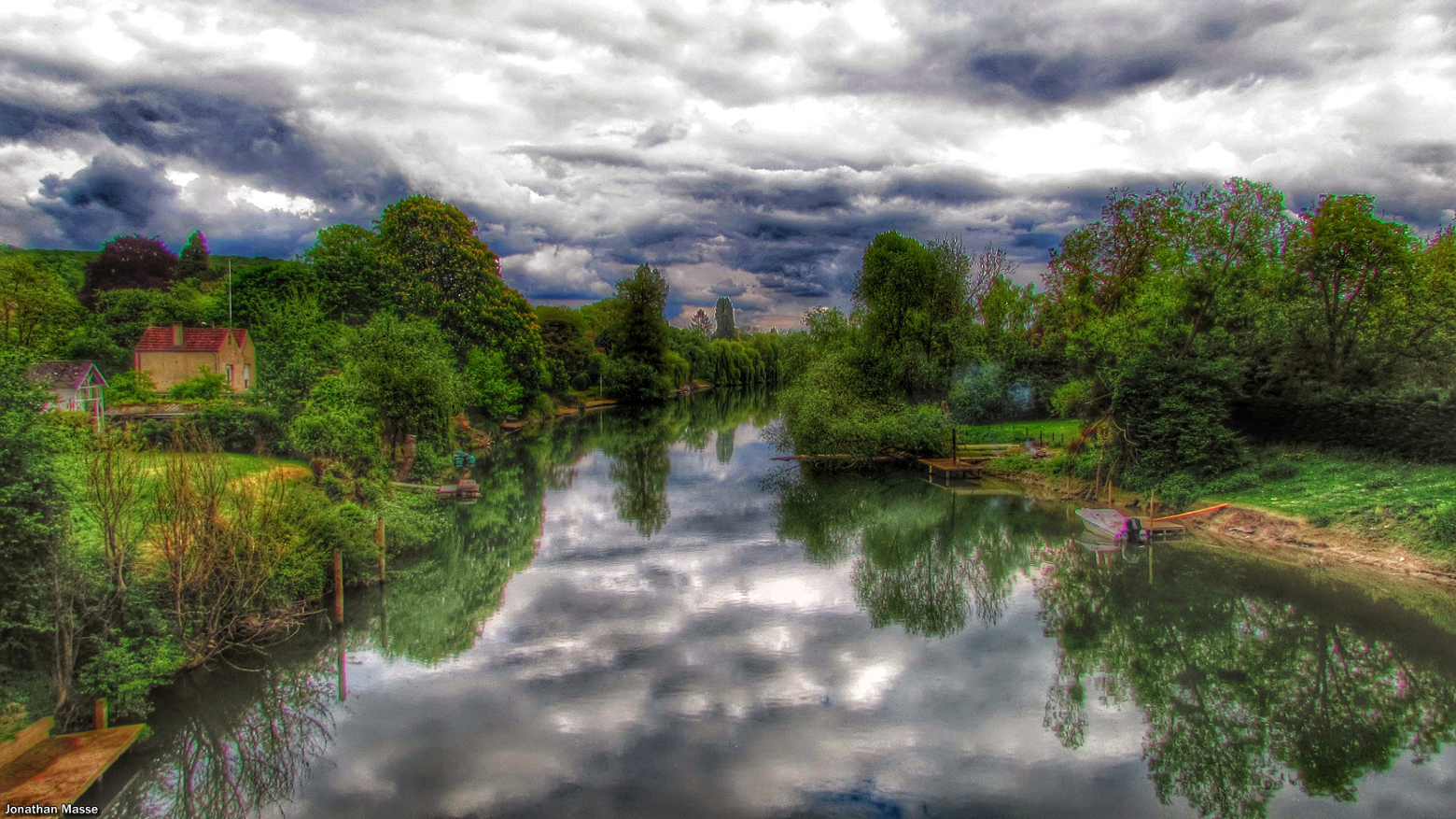 Fonds d'cran Nature Fleuves - Rivires - Torrents la Seine.