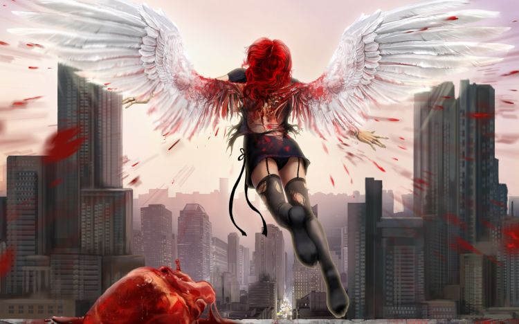 Wallpapers Fantasy and Science Fiction Angels Wallpaper N380146