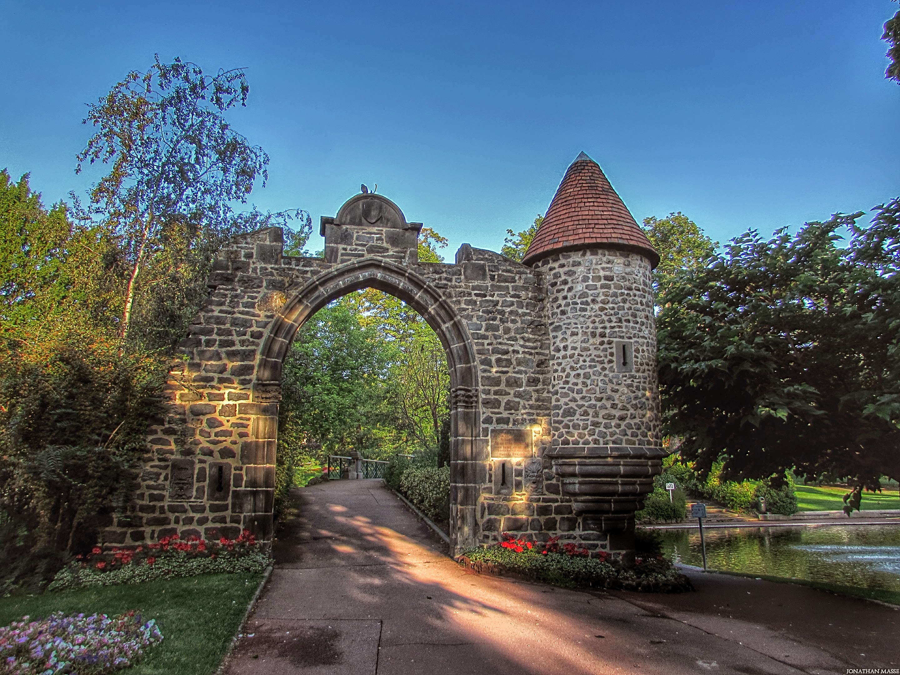 Fonds d'cran Nature Parcs - Jardins Porte.