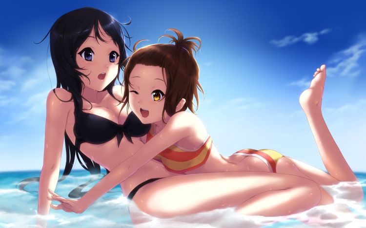 Fonds d'cran Manga K-ON! Akiyama Mio Wallpaper N381111