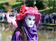  Hommes - Evnements Château, Jardins d'Annevoie & Costumés de Venise (2013) - Belgique.