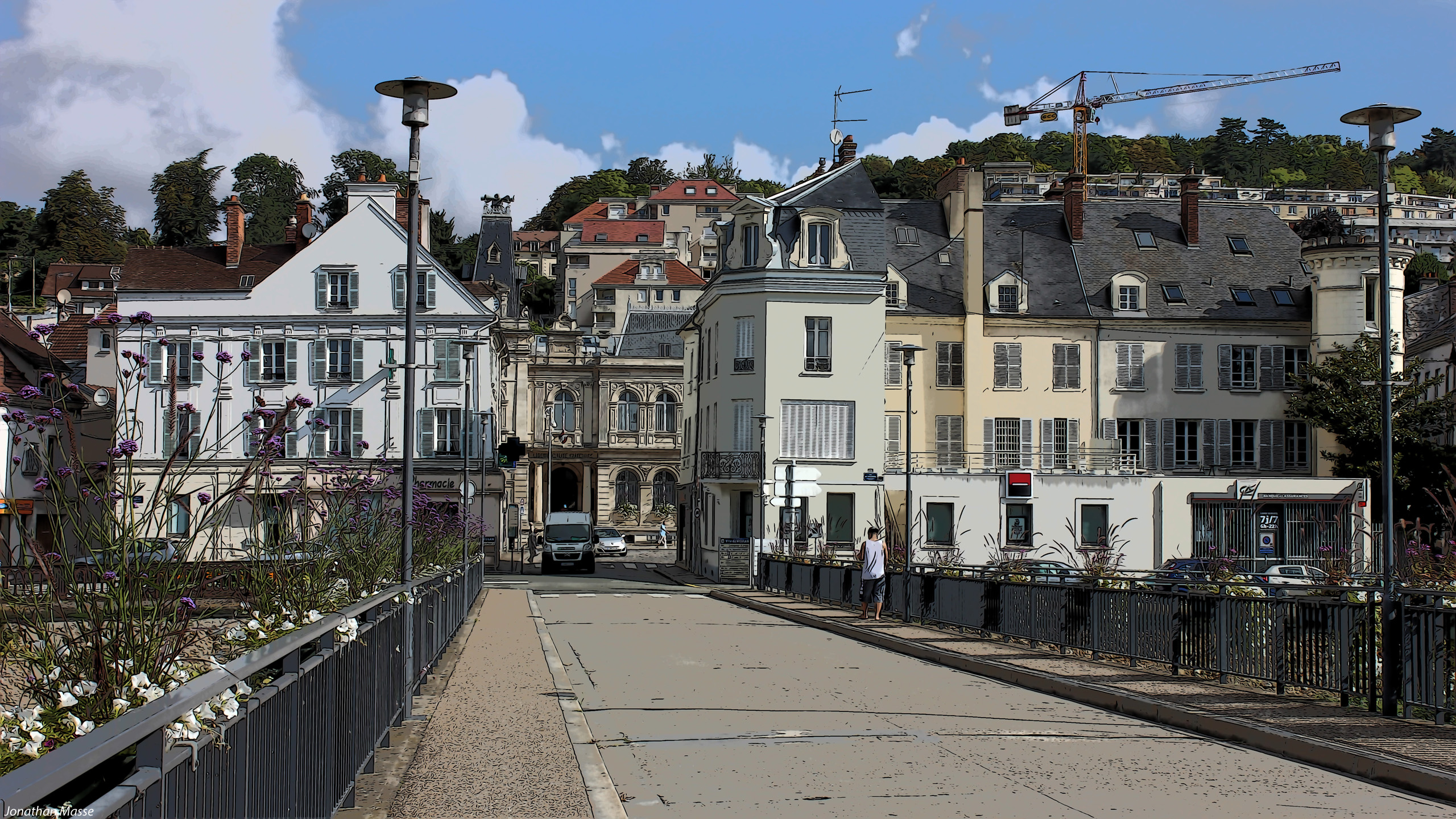 Fonds d'cran Constructions et architecture Villes - Villages Ville avec filtre 