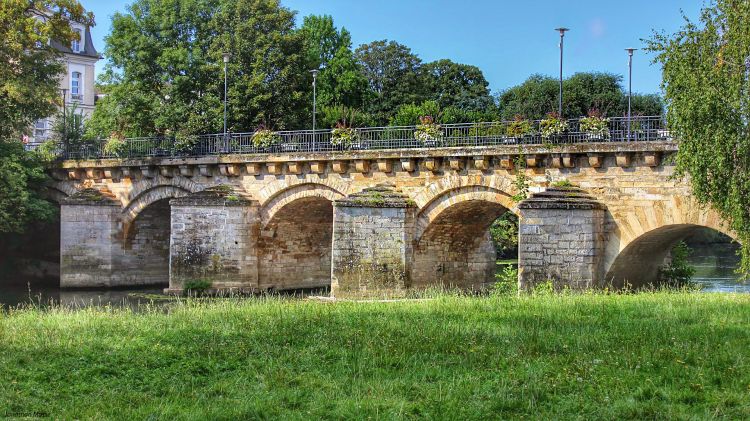 Wallpapers Constructions and architecture Bridges - Aqueduct Pont aux Perches, Meulan (78).