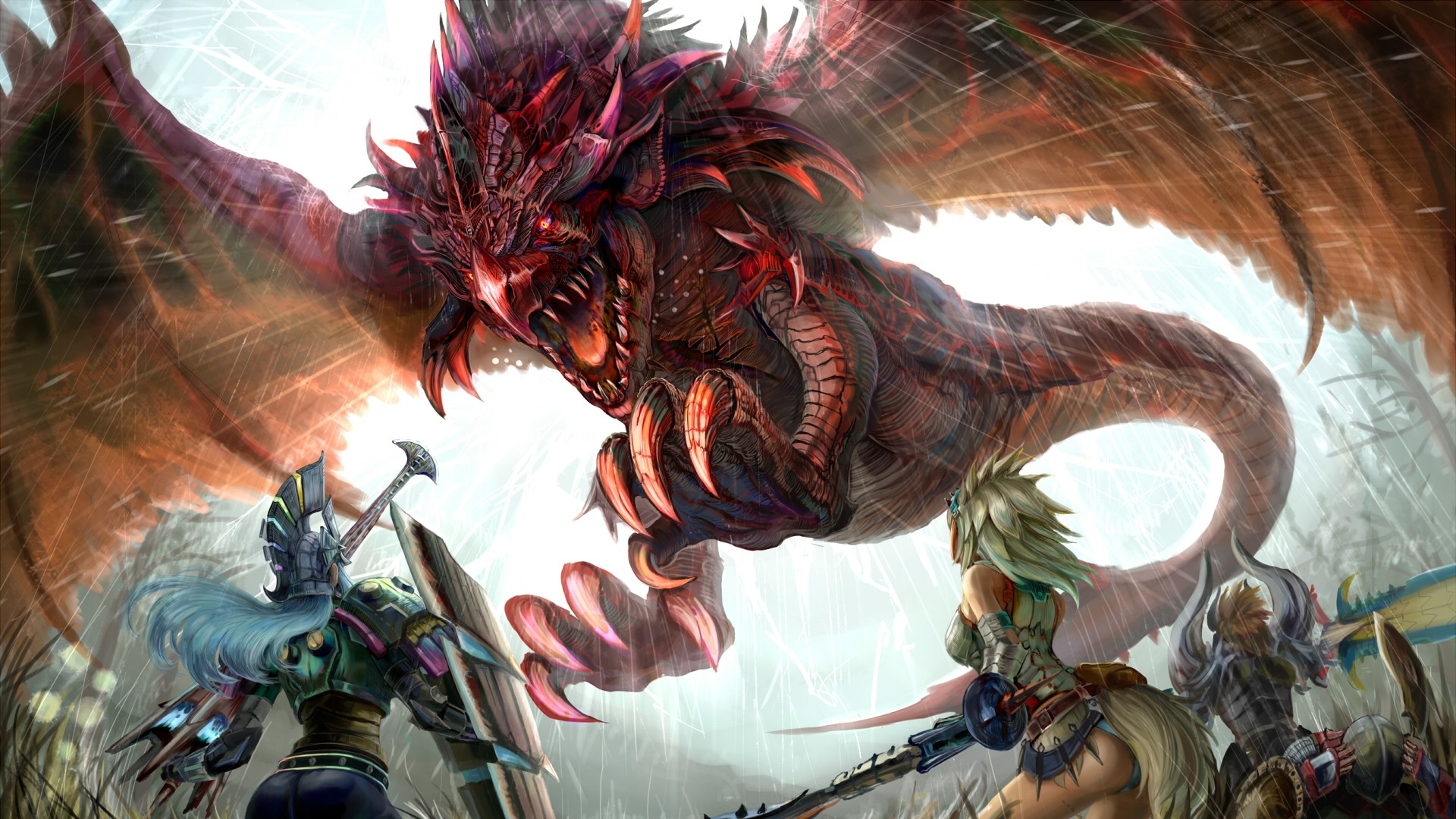 Wallpapers Video Games Monster Hunter saga 