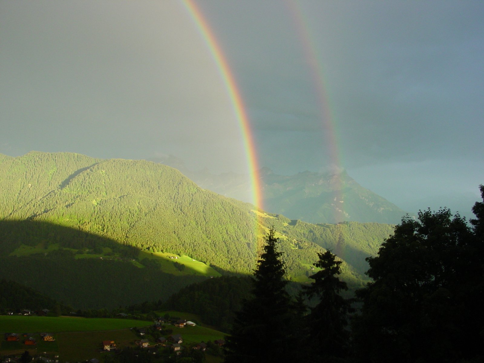 Fonds d'cran Nature Arcs-en-ciel 