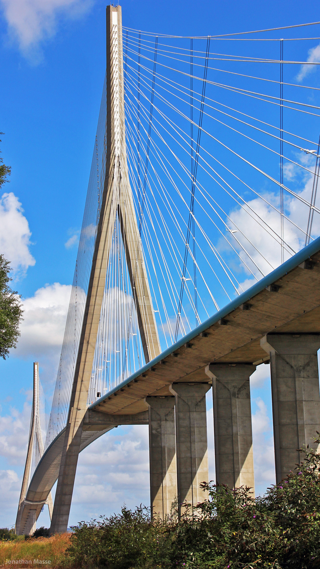 Wallpapers Constructions and architecture Bridges - Aqueduct Pont de Normandie.