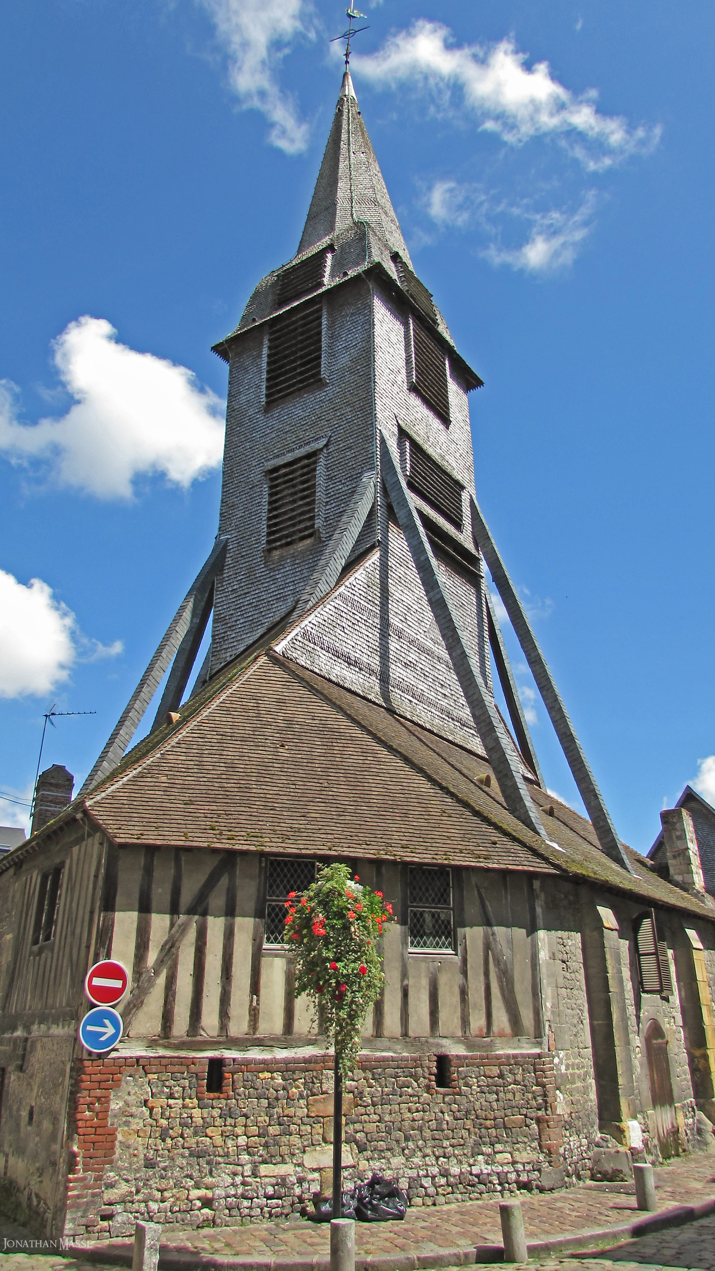 Fonds d'cran Constructions et architecture Edifices Religieux Eglise de Honfleur.