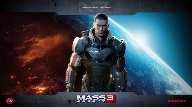 Wallpapers Video Games Mass Effect 3 John Shepard