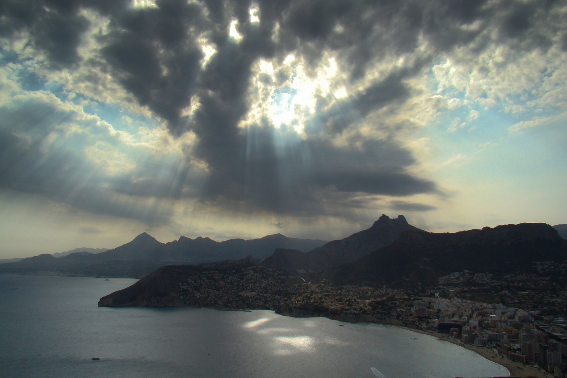 Fonds d'cran Nature Mers - Ocans - Plages Calpe (Espagne)