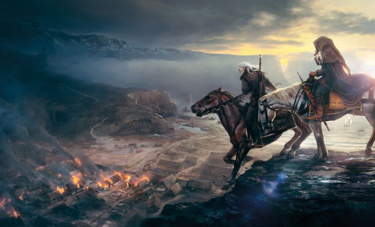 Fonds d'cran Jeux Vido The Witcher 3 Wallpaper N381894