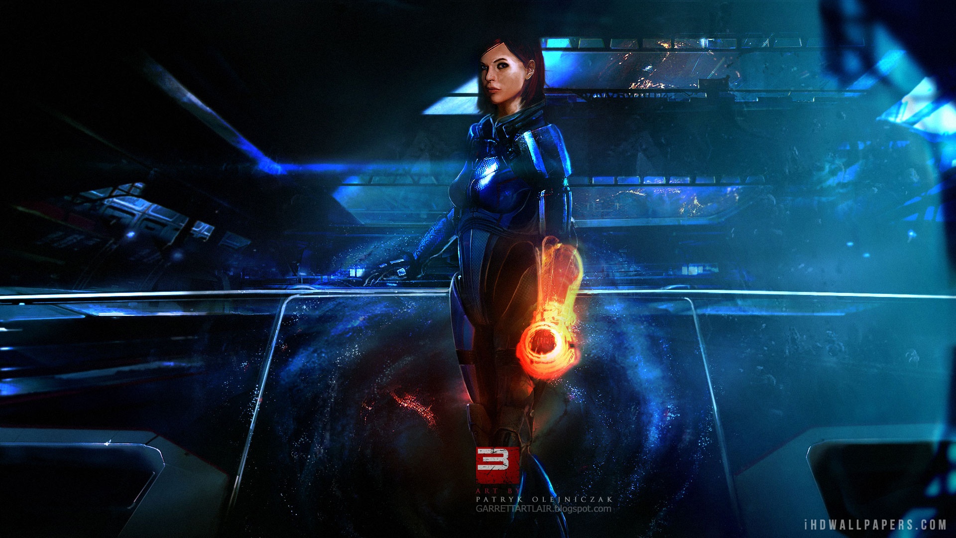 Fonds d'cran Jeux Vido Mass Effect 3 Jane Shepard