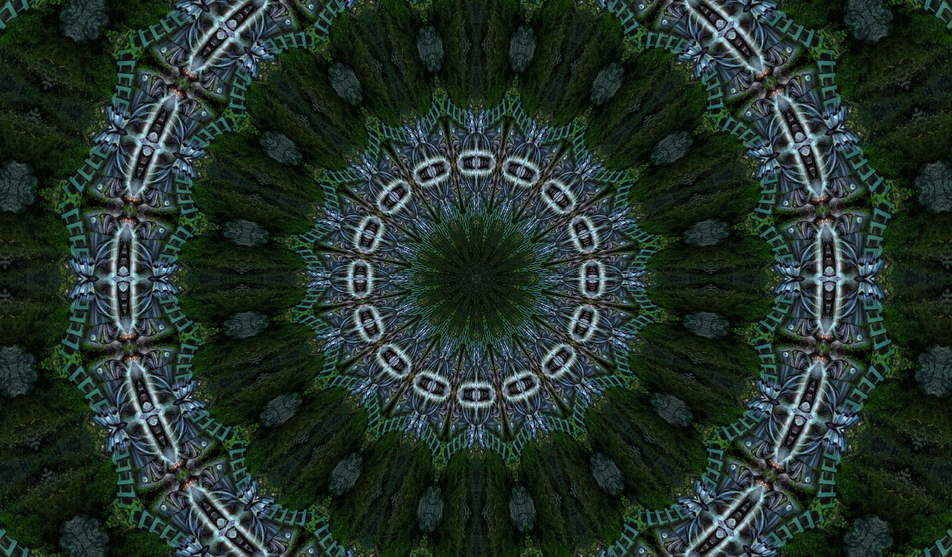 Wallpapers Digital Art Fractals, Kaleidoscope 