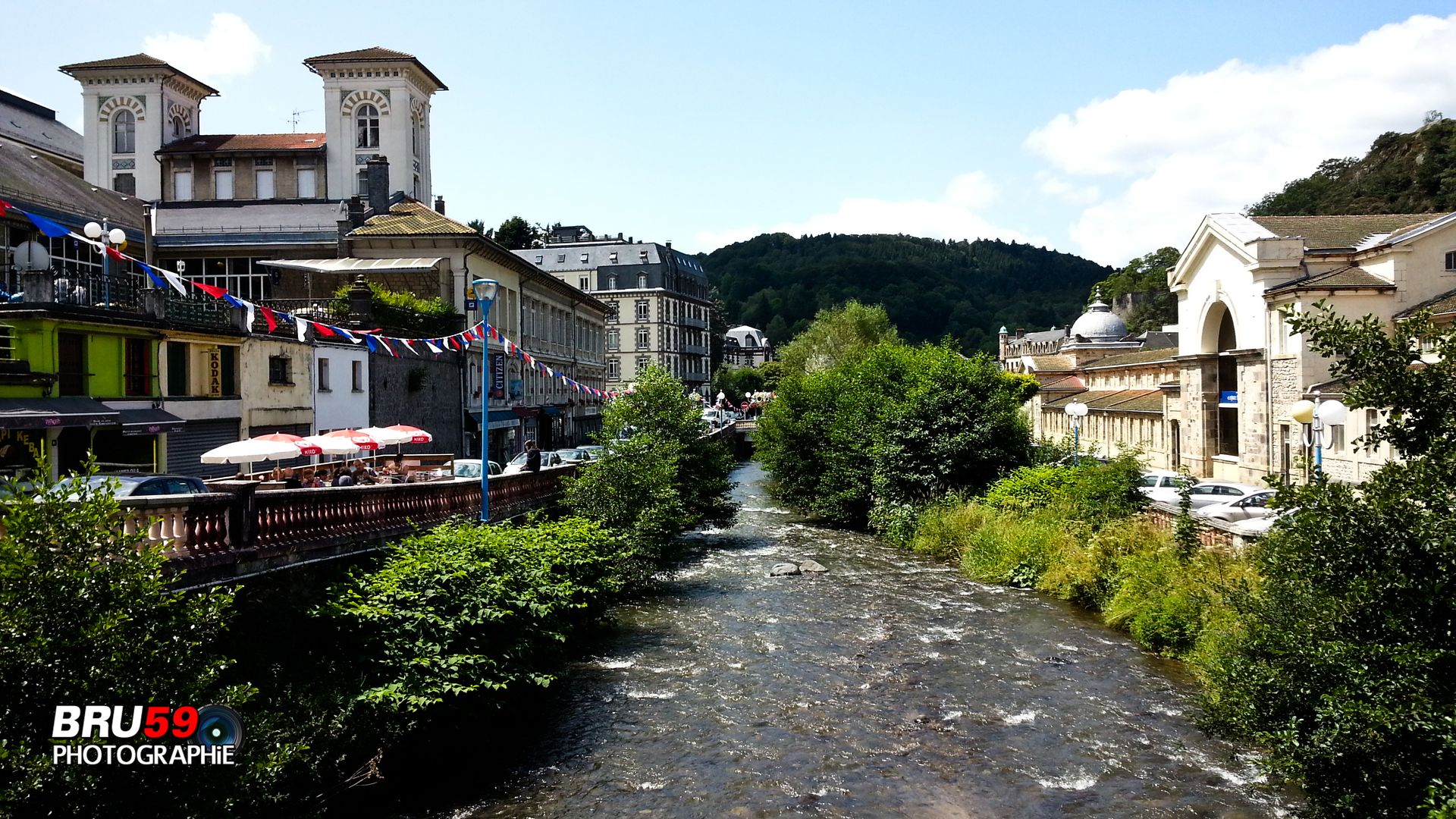 Fonds d'cran Voyages : Europe France > Auvergne Station thermale de La Bourboule