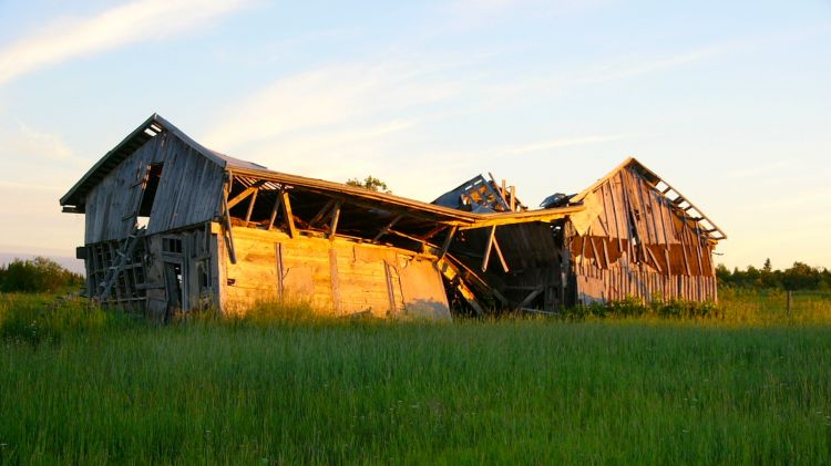 Fonds d'cran Constructions et architecture Ruines - Vestiges Fin d'une poque