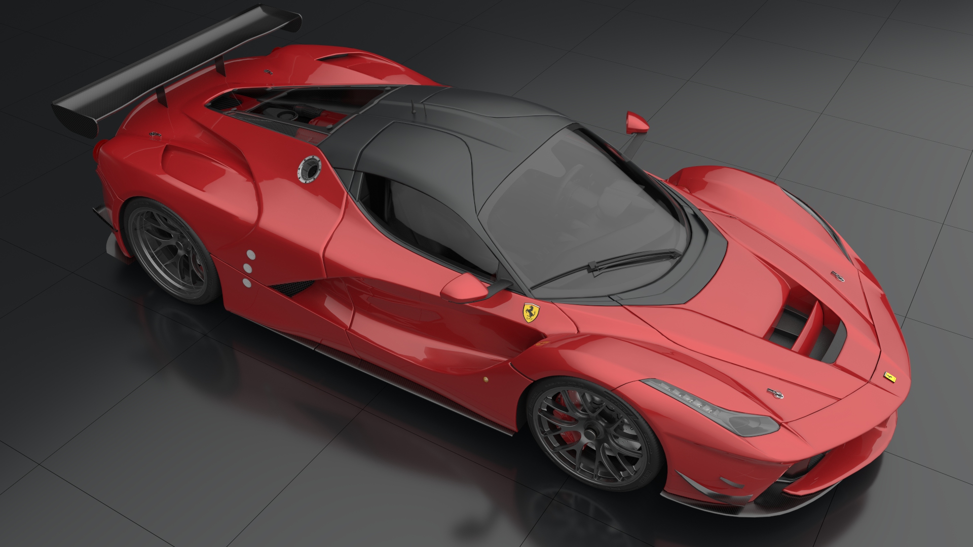 Fonds d'cran Art - Numrique 3D - Studio Max Laferrari GT