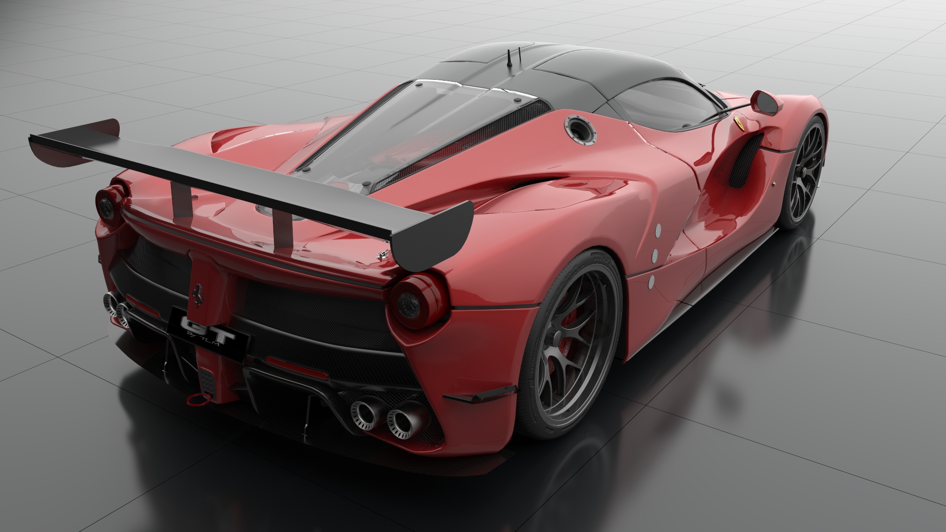 Fonds d'cran Art - Numrique 3D - Studio Max Laferrari GT