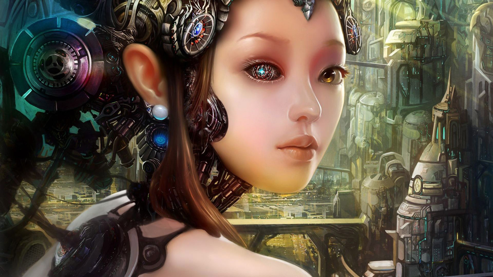 Fonds d'cran Fantasy et Science Fiction Cyborgs 