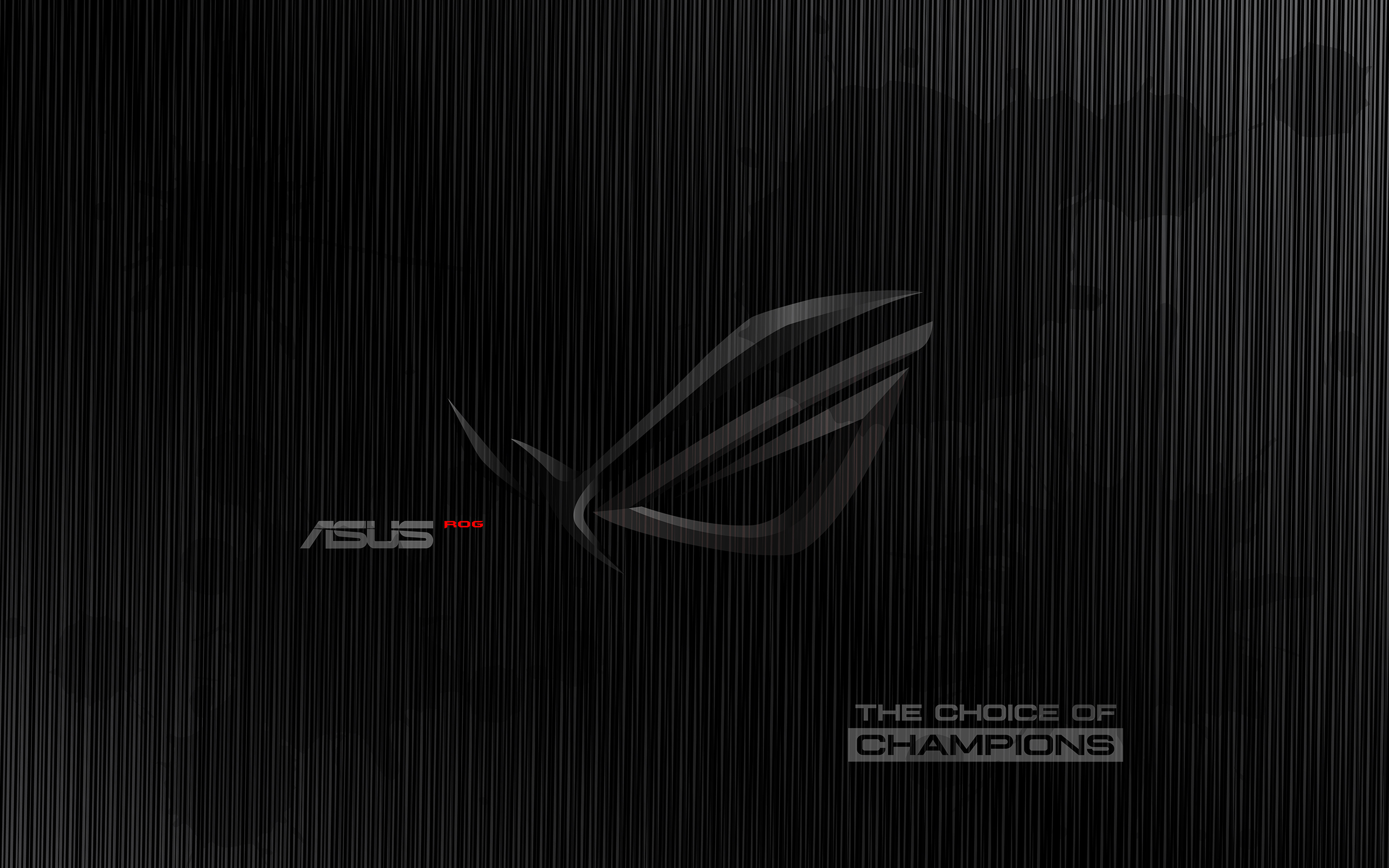 Fonds d'cran Informatique Asus The choice of champions